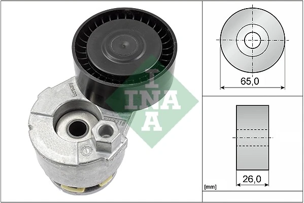 Belt Tensioner, V-ribbed belt